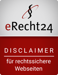 eRecht24 – Disclaimer – für rechtssichere Webseiten